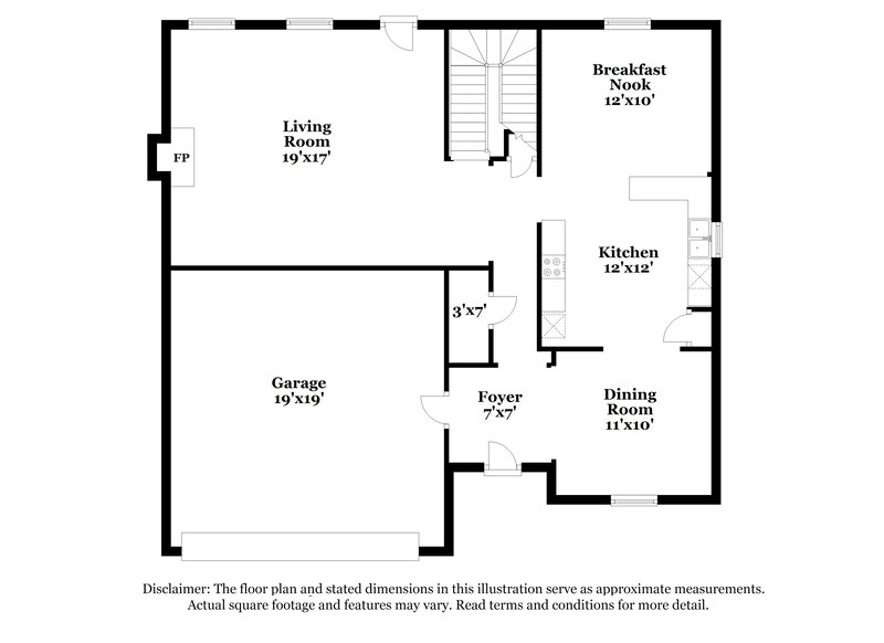 1,830/Mo, 85 Loblolly Ln Dallas, GA 30132 Floor Plan View