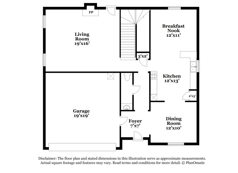 1,795/Mo, 66 Crescent Ln Dallas, GA 30157 Floor Plan View
