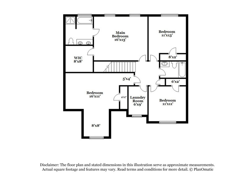 1,895/Mo, 73 Crescent Ln Dallas, GA 30157 Floor Plan View 2