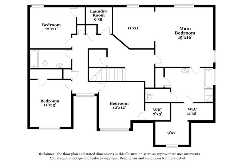 2,290/Mo, 525 McGiboney Ln Covington, GA 30016 Floor Plan View 2