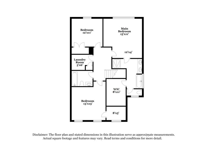 2,010/Mo, 118 Seabreeze Ct Newnan, GA 30265 Floor Plan View 2