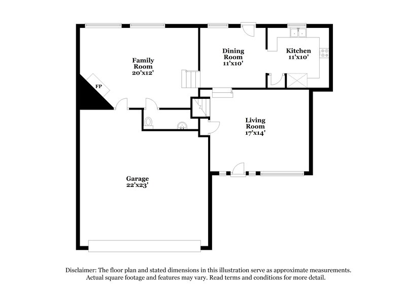 1,895/Mo, 4091 Angels Dr Stockbridge, GA 30281 Floor Plan View