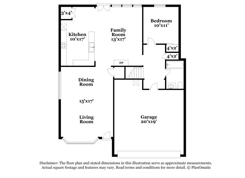 2,375/Mo, 156 Village Trce Woodstock, GA 30188 Floor Plan View