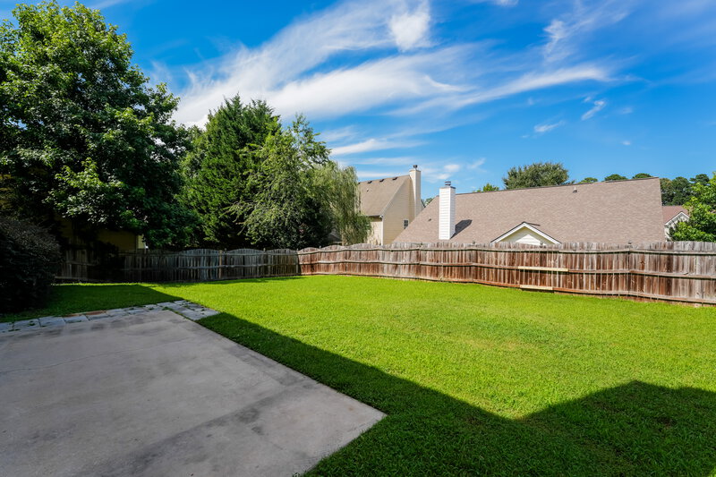 3,600/Mo, 2701 Sedgeview Ln Buford, GA 30519 Backyard View