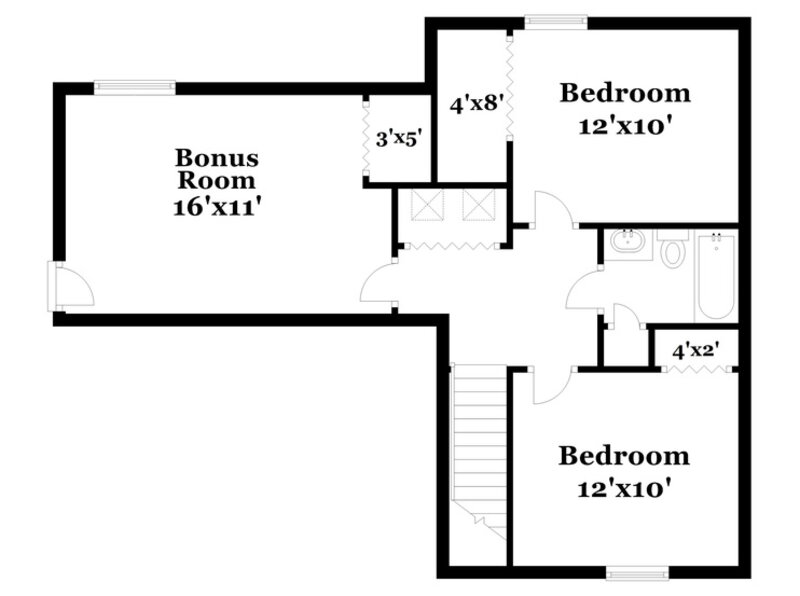 2,080/Mo, 36 Stonehaven Dr Newnan, GA 30265 Floorplan View 2