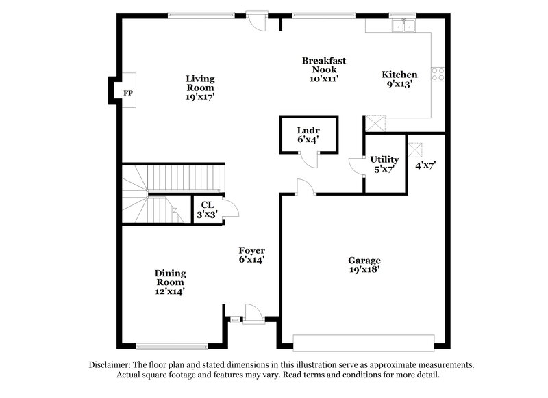 2,360/Mo, 917 Piedmont Dr Locust Grove, GA 30248 Floor Plan View