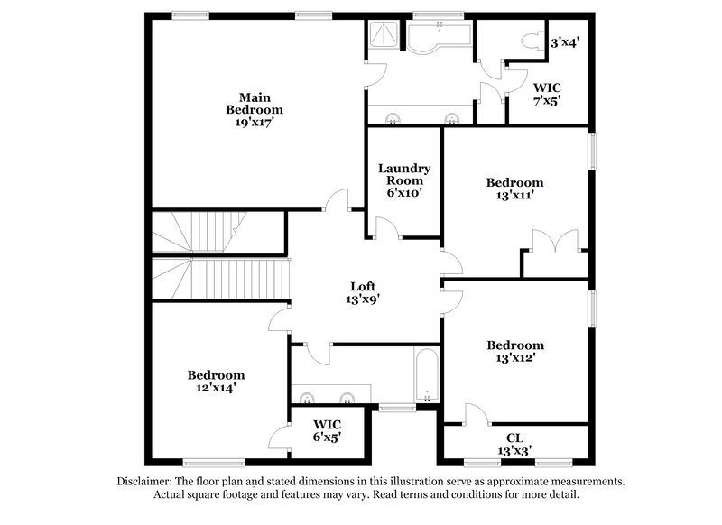 2,360/Mo, 917 Piedmont Dr Locust Grove, GA 30248 Floor Plan View 2