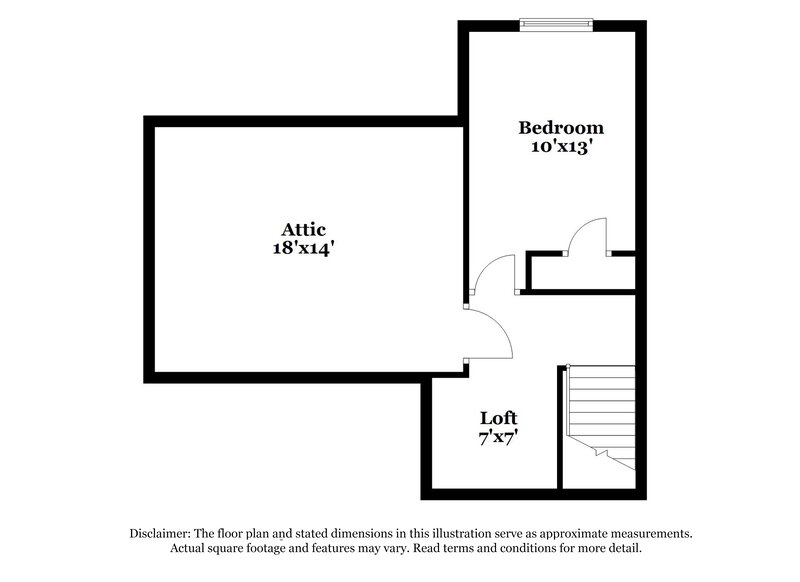 1,775/Mo, 3745 Pine Village Pl Loganville, GA 30052 Floor Plan View 2