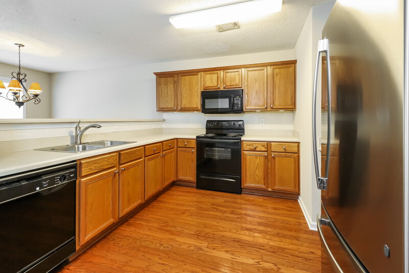 1,775/Mo, 3745 Pine Village Pl Loganville, GA 30052 Kitchen View