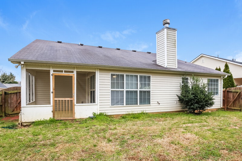 2,285/Mo, 1442 Culverstone Dr Lawrenceville, GA 30043 Rear View