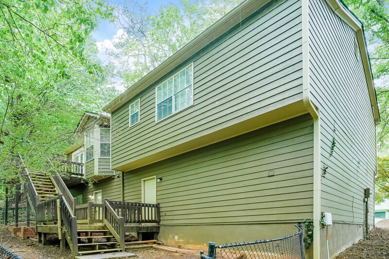 1,855/Mo, 7400 Hunters Ridge Dr Douglasville, GA 30134 Rear View