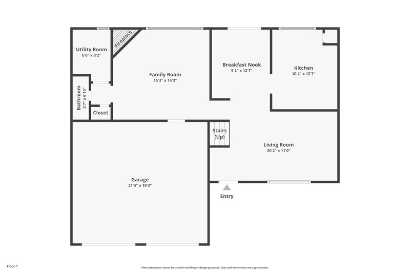 1,830/Mo, 373 Bass Way NW Kennesaw, GA 30144 Floor Plan View 2