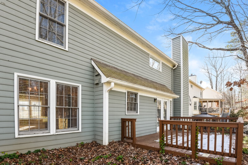 2,125/Mo, 1180 Rockmart Cir NW Kennesaw, GA 30144 Rear View