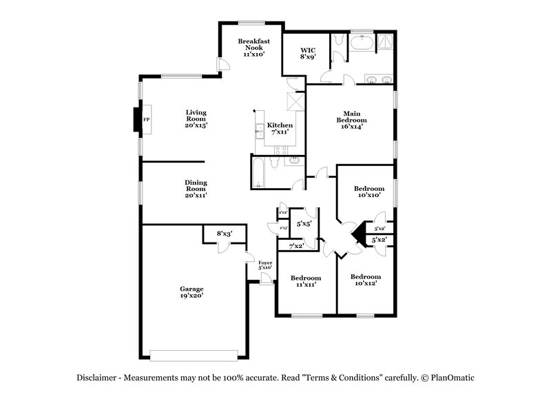 1,815/Mo, 916 Piedmont Dr Locust Grove, GA 30248 Floor Plan View