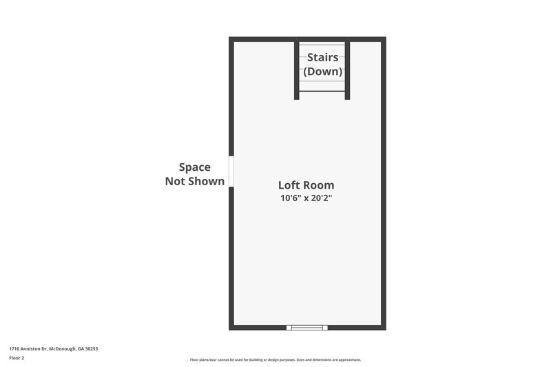 2,620/Mo, 1716 Anniston Dr McDonough, GA 30253 Floor Plan View 2