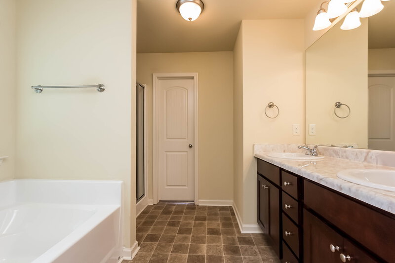 2,290/Mo, 1367 Avington Glen Way Lawrenceville, GA 30045 Master Bathroom View