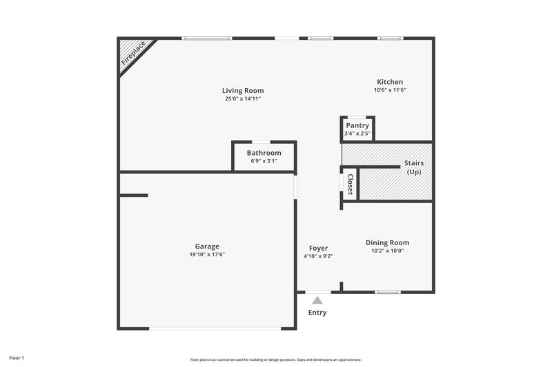 2,060/Mo, 1377 Avington Glen Way Lawrenceville, GA 30045 Floor Plan View