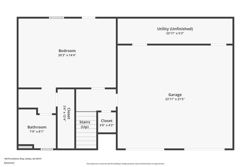 1,815/Mo, 106 Providence Way Dallas, GA 30157 Floorplan View 2