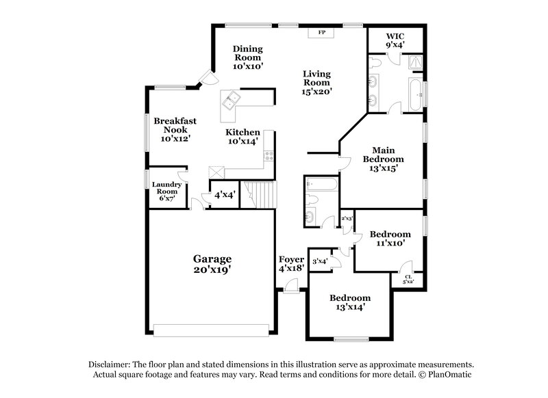 2,025/Mo, 42 Kentucky Ave Sharpsburg, GA 30277 Floorplan View