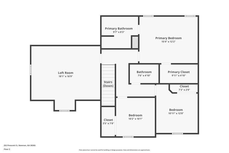 0/Mo, 252 Prescott Ct Newnan, GA 30265 Floor Plan View 2