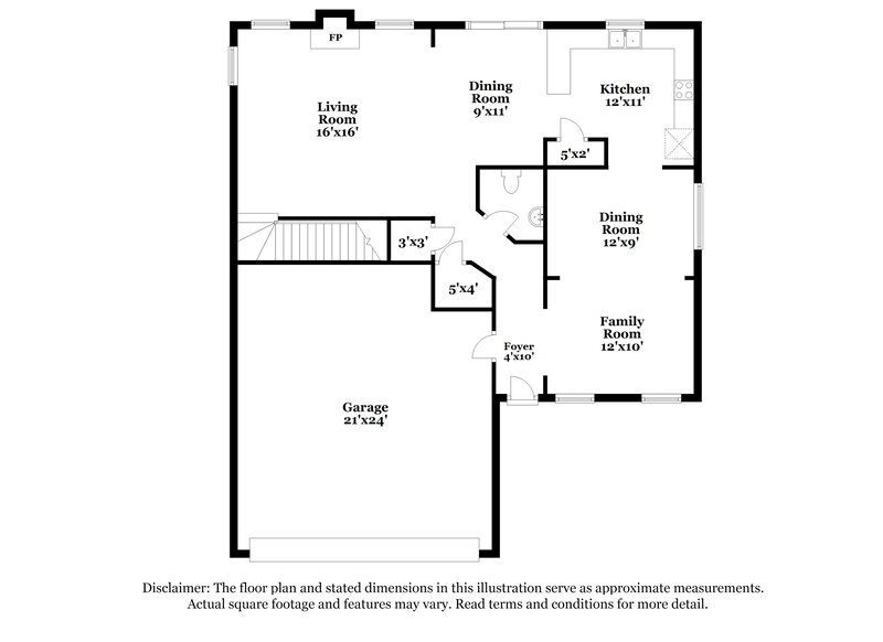 2,290/Mo, 2505 Mockingbird Ln Locust Grove, GA 30248 Floor Plan View 2