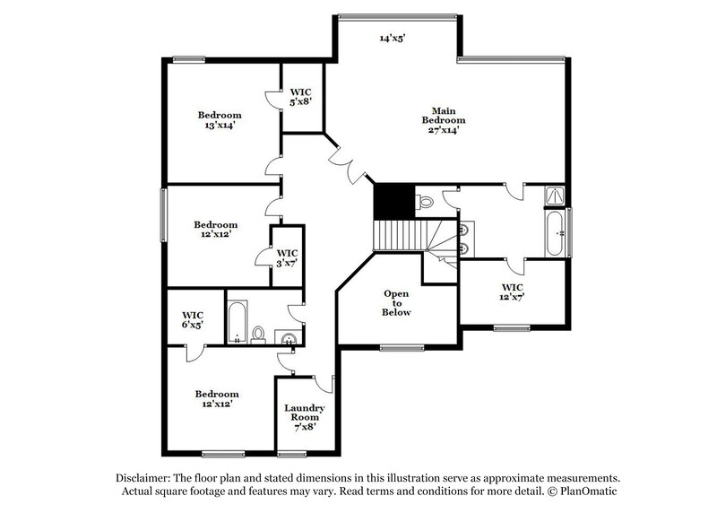 2,585/Mo, 1163 Folkstone Dr McDonough, GA 30253 Floor Plan View 2
