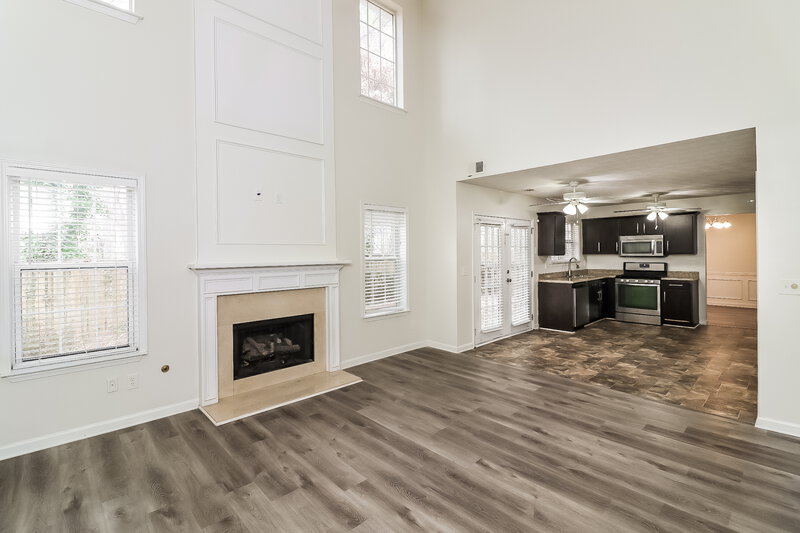 2,230/Mo, 3153 Silverchase Cir SW Marietta, GA 30008 Living Room View 2