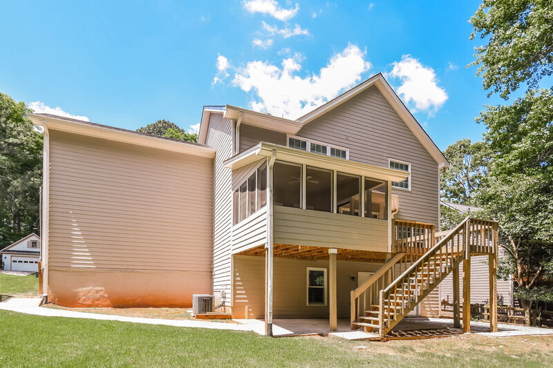 3,980/Mo, 4118 Huntcliff Dr Woodstock, GA 30189 Rear View