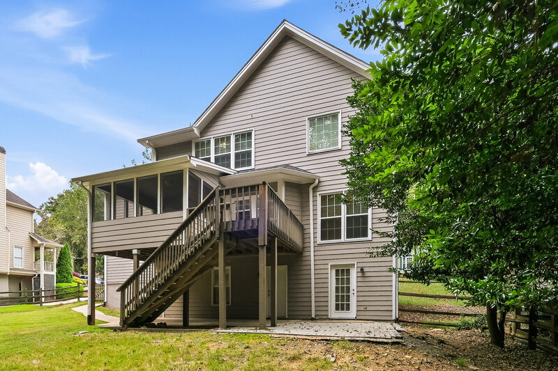 2,725/Mo, 4118 Huntcliff Dr Woodstock, GA 30189 Rear View