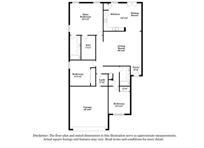 1,885/Mo, 154 Paxton Pl Newnan, GA 30263 Floorplan View