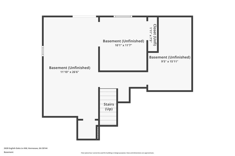 2,080/Mo, 2628 English Oaks Ln NW Kennesaw, GA 30144 Floor Plan View