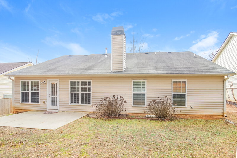 2,150/Mo, 345 Hunterian Pl Newnan, GA 30265 Rear View