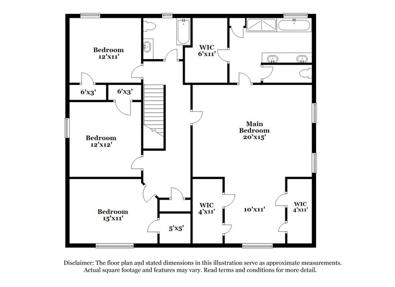 2,395/Mo, 4235 Fourth Rail Ln Cumming, GA 30040 Floor Plan View