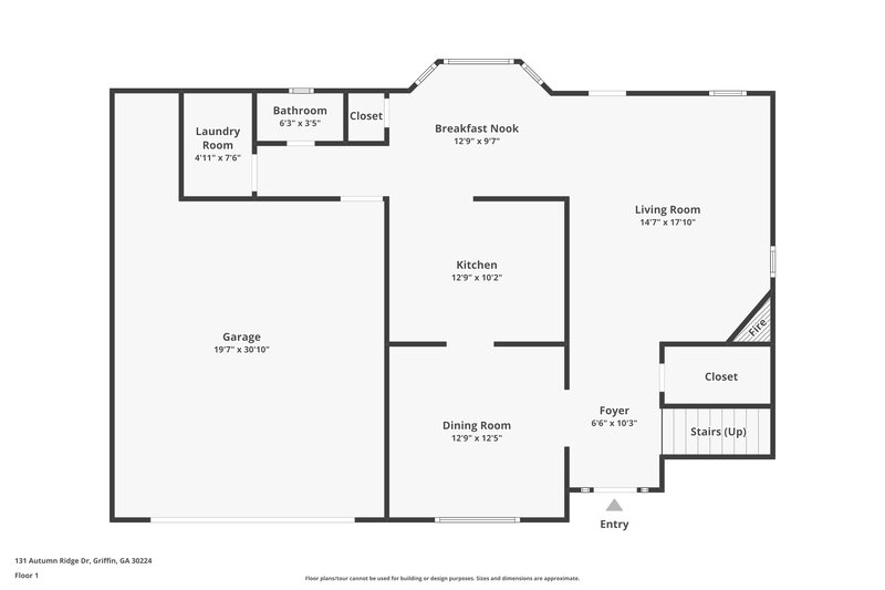 2,350/Mo, 131 Autumn Ridge Dr Griffin, GA 30224 Floor Plan View