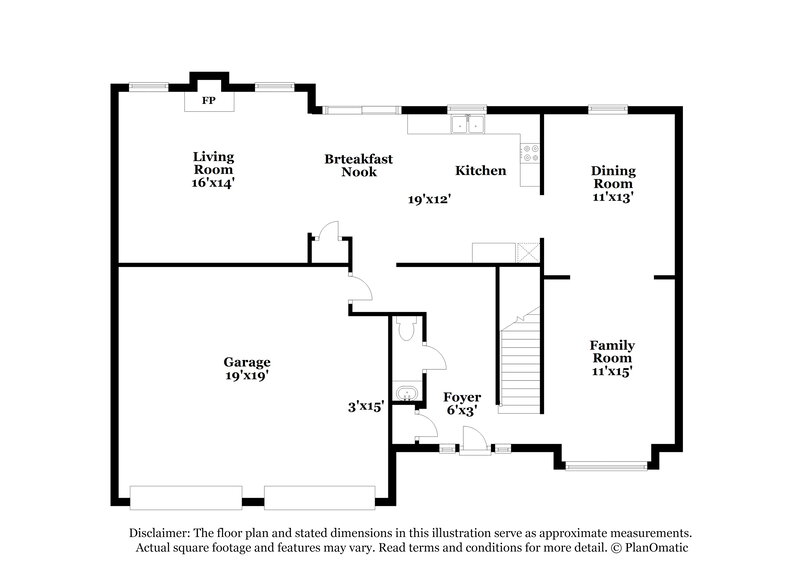 3,390/Mo, 3410 Sandlake Dr SW Marietta, GA 30008 Floor Plan View