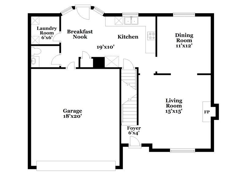 2,210/Mo, 564 Kirtley Ct Lawrenceville, GA 30045 Floorplan View