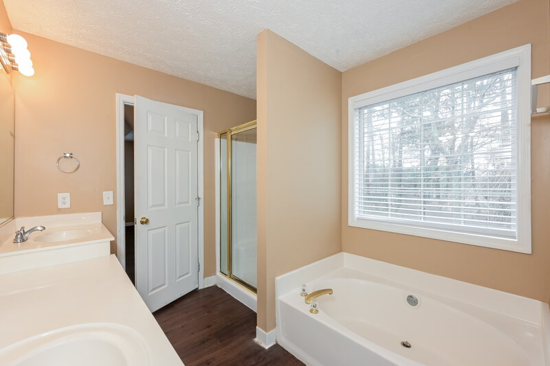 2,105/Mo, 2835 Evergreen Eve Crossing Dacula, GA 30019 Main Bathroom View 2