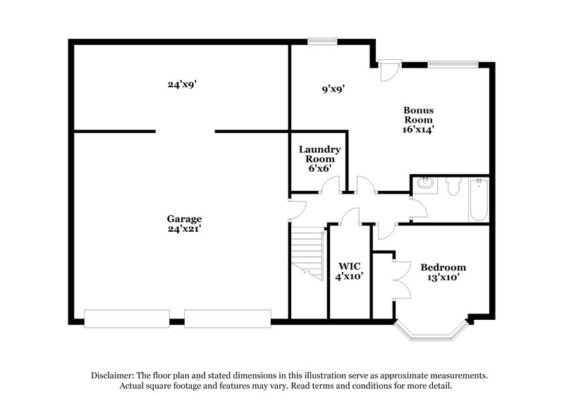 2,285/Mo, 1309 Kent Mnr Stockbridge, GA 30281 Floorplan View 2