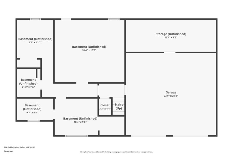 1,755/Mo, 214 Oakleigh Ln Dallas, GA 30132 Floorplan View 2