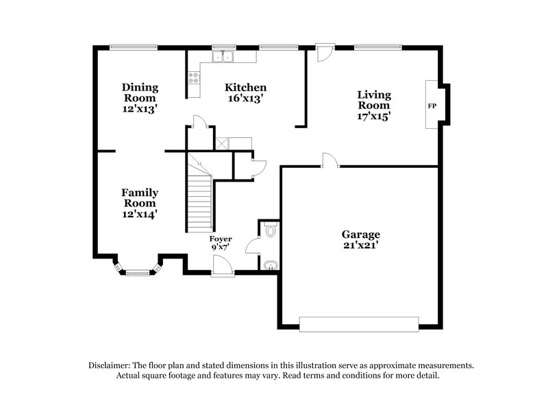 2,085/Mo, 429 Grier Dr Locust Grove, GA 30248 Floor Plan View