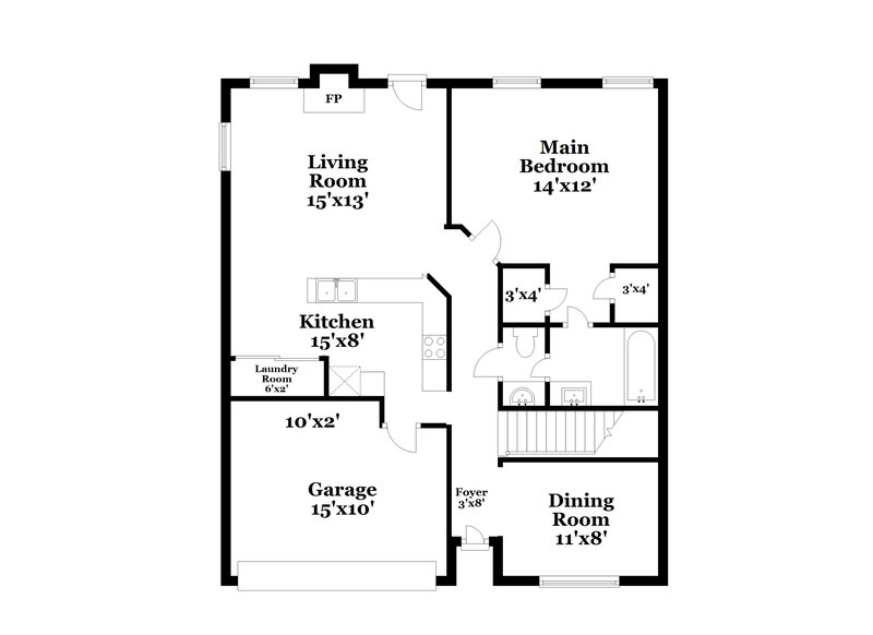 2,880/Mo, 1462 Alcovy Falls Dr Lawrenceville, GA 30045 Floor Plan View