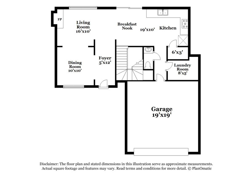 2,180/Mo, 216 Winterbury Dr Canton, GA 30114 Floor Plan View