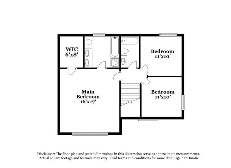 2,180/Mo, 216 Winterbury Dr Canton, GA 30114 Floor Plan View 2