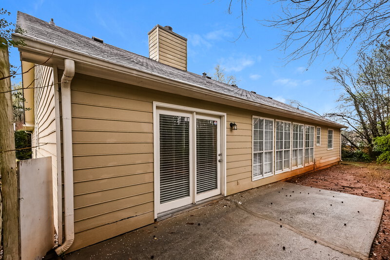 2,115/Mo, 242 Clarion Rd Lawrenceville, GA 30043 Rear View