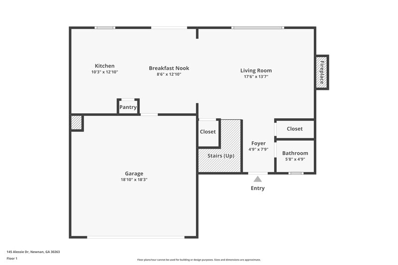 0/Mo, 145 Alessie Dr Newnan, GA 30263 Floor Plan View