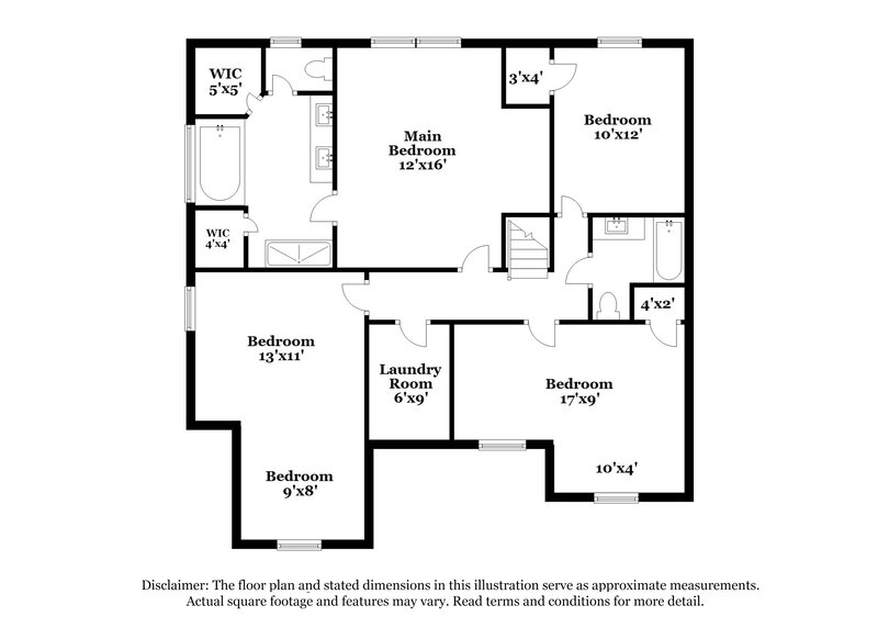 2,015/Mo, 63 Hamilton Blvd NW Cartersville, GA 30120 Floor Plan View