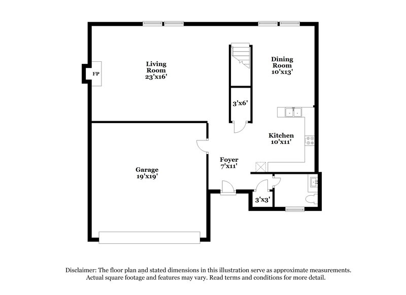 2,015/Mo, 63 Hamilton Blvd NW Cartersville, GA 30120 Floor Plan View 2