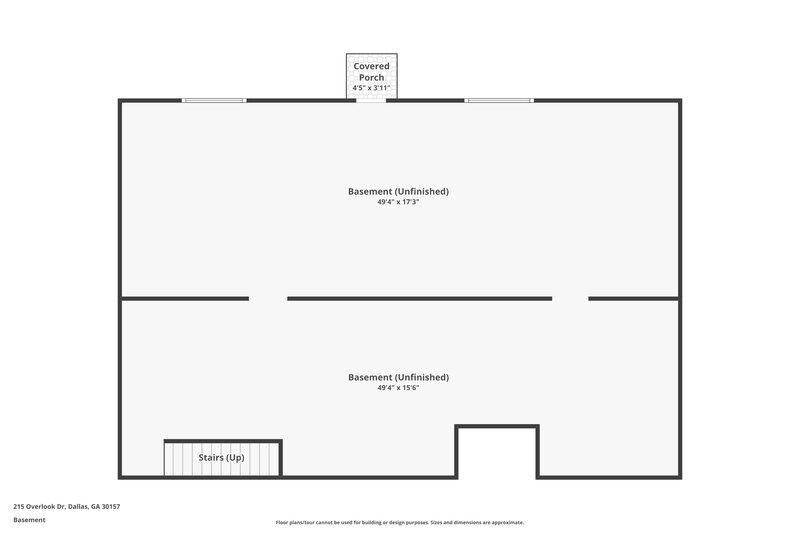 1,800/Mo, 215 Overlook Dr Dallas, GA 30157 Floorplan View 2