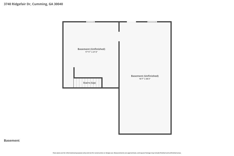 2,255/Mo, 3740 Ridgefair Dr Cumming, GA 30040 Floor Plan View 3