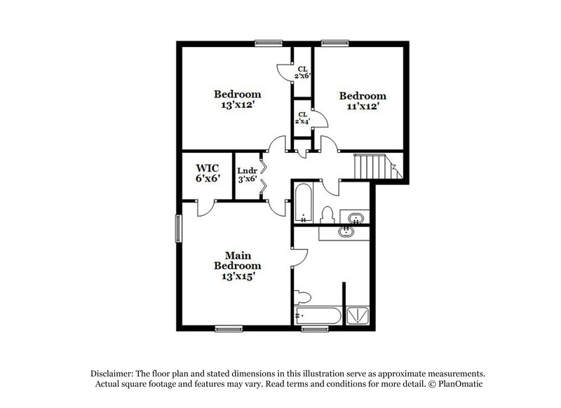 1,810/Mo, 73 Cagle Way Hiram, GA 30141 Floorplan View 2